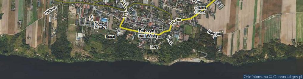 Zdjęcie satelitarne Farna ul.